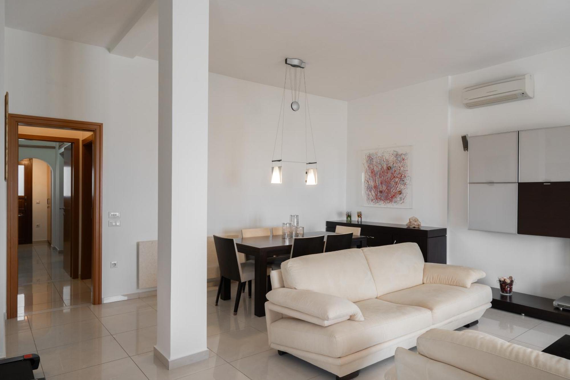 Central Seaview Heven Apartment In Fira  Dış mekan fotoğraf